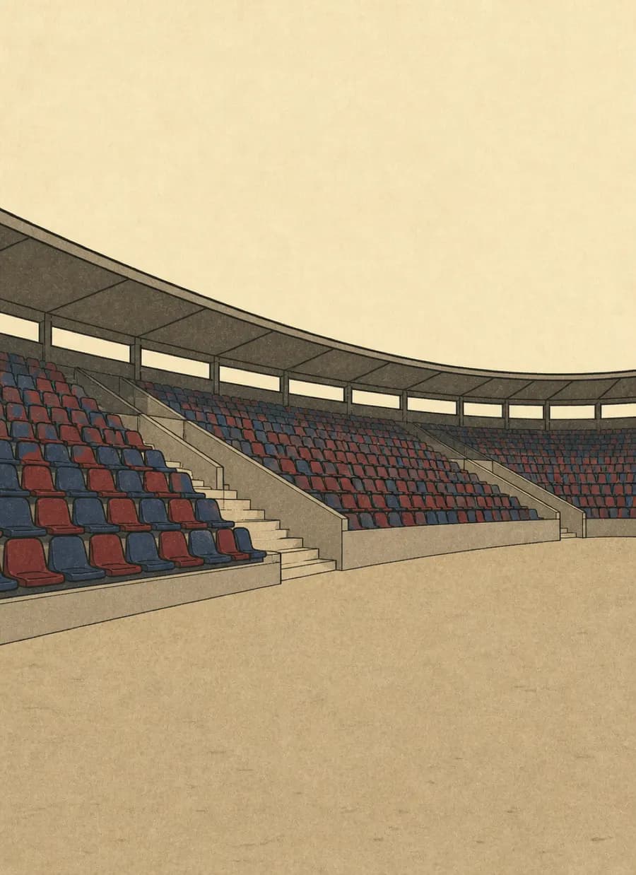 O maior público da história para um jogo entre clubes terminou em 0 a 0 — painel 6 de 6
