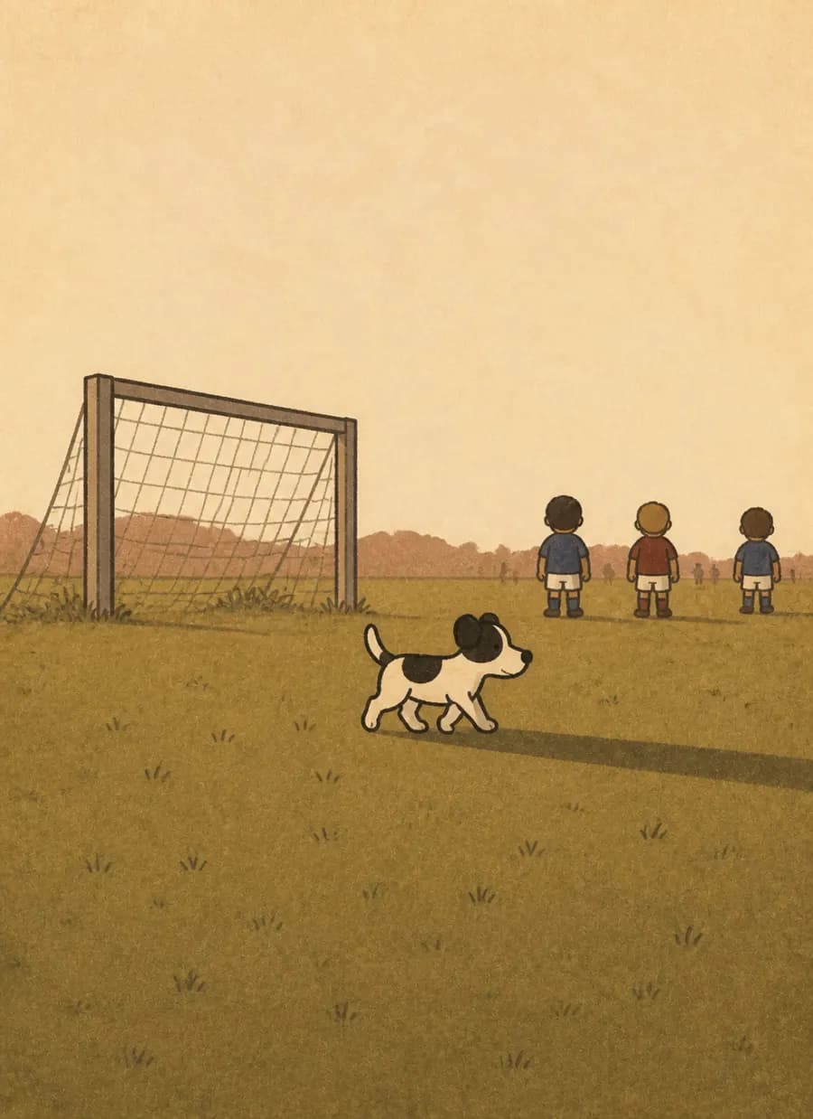 O Botafogo cortou um jogador da delegação para levar o cachorro — painel 4 de 6