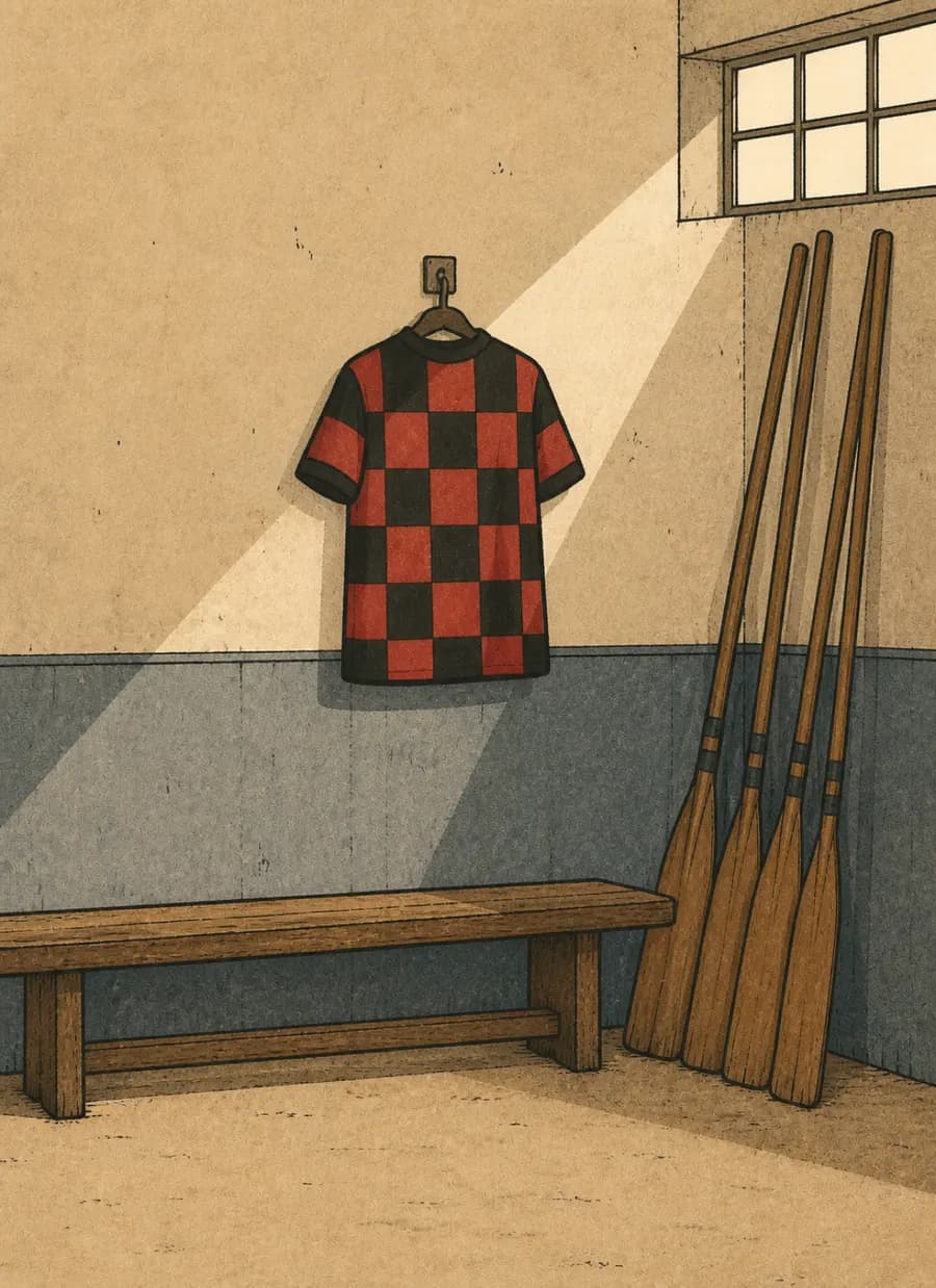 O Flamengo já foi azul e ouro, e trocou de cor por azar e por preço de tecido — painel 6 de 6