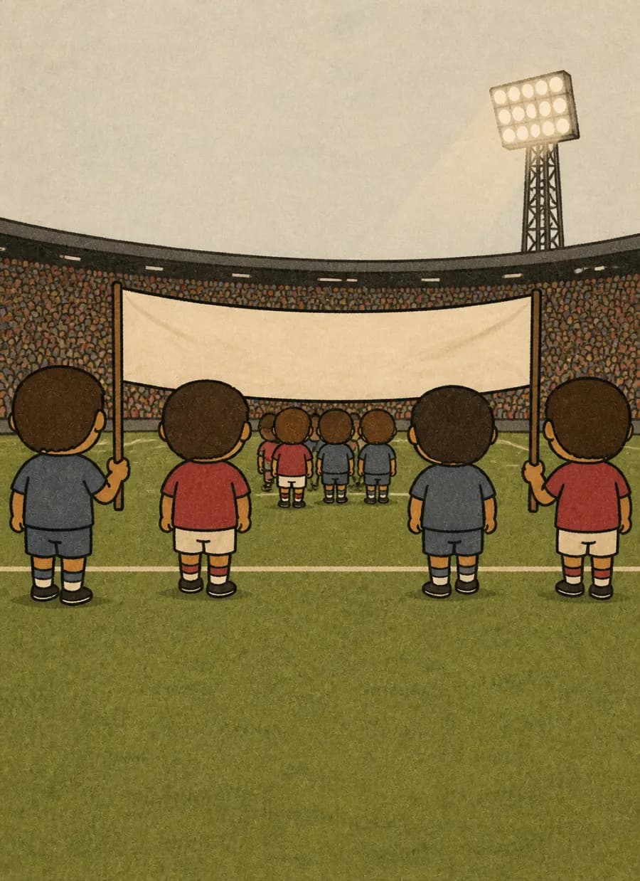 Um elenco de futebol votou o fim da própria concentração e foi campeão — painel 5 de 6