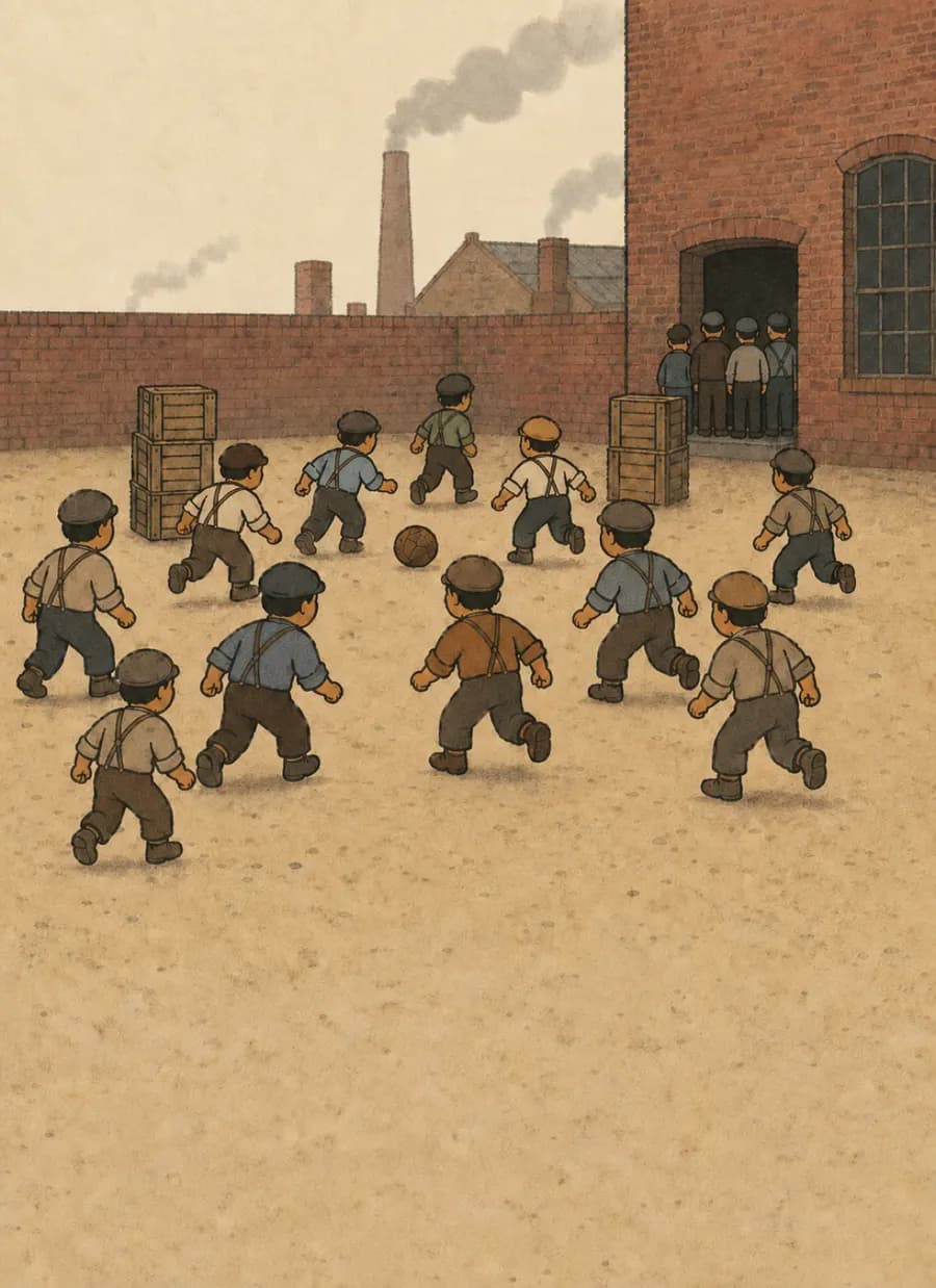 Pode ter havido uma pelada no Brasil antes do jogo que os livros chamam de primeiro — painel 4 de 6