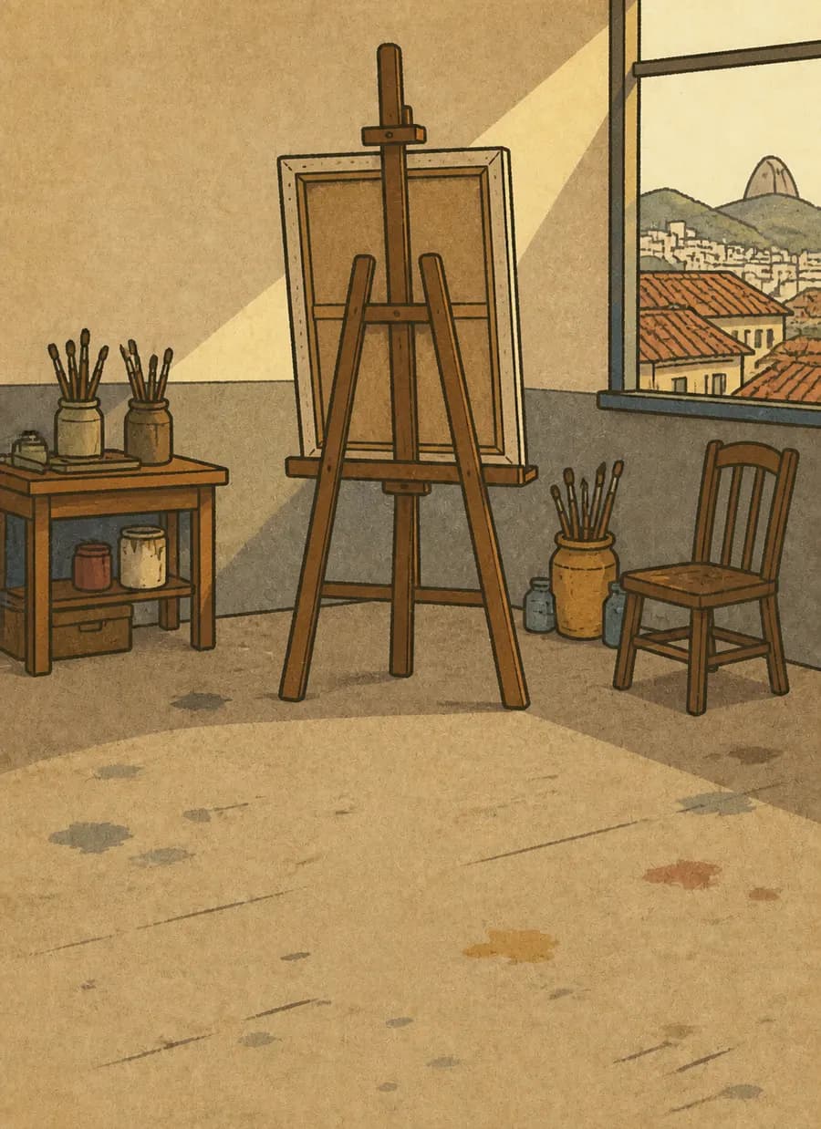 Um desenhista só criou o Galo, a Raposa, o Coelho e o Canarinho — painel 2 de 6