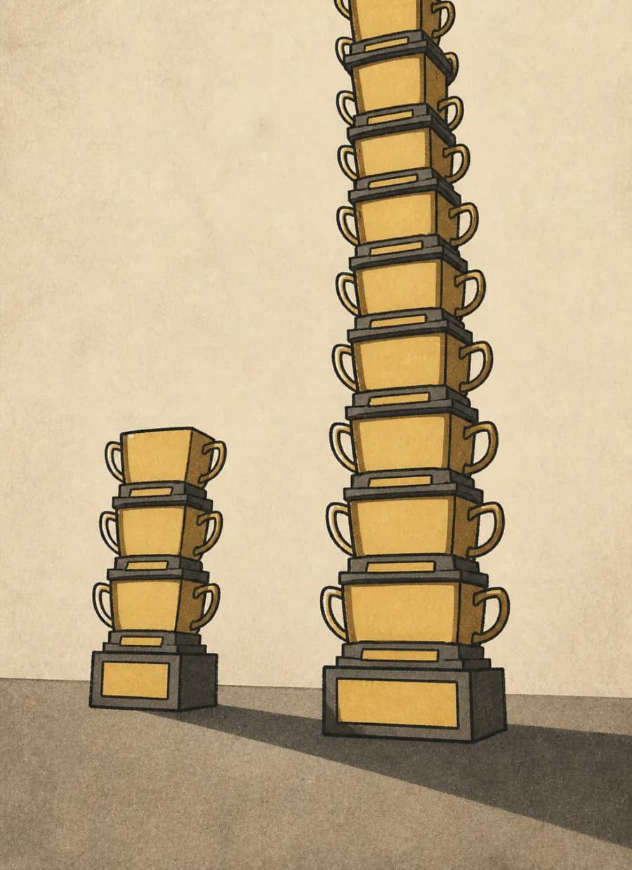 Um clube ganhou 46 vezes o campeonato do próprio estado, e quase ninguém fora dele sabe — painel 3 de 6