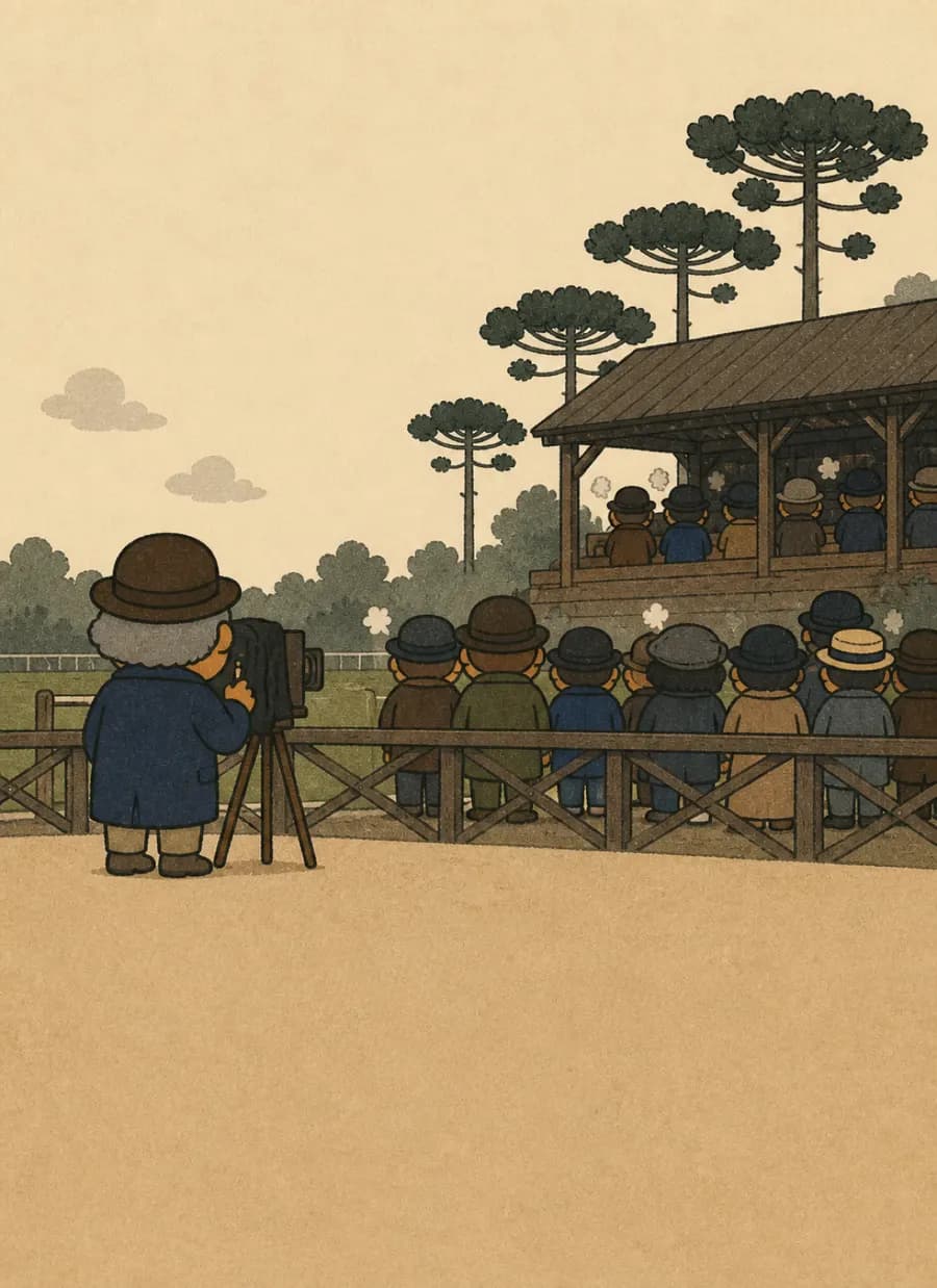 O mascote do Coritiba é um torcedor de verdade, escolhido depois que ele morreu — painel 3 de 6
